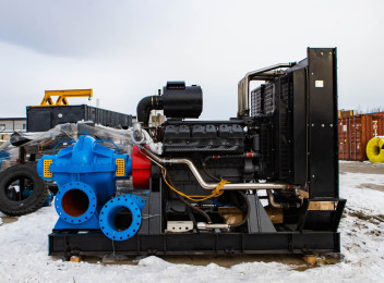 Дизельная насосная станция 3500 м3/час, двигатель Xinchai